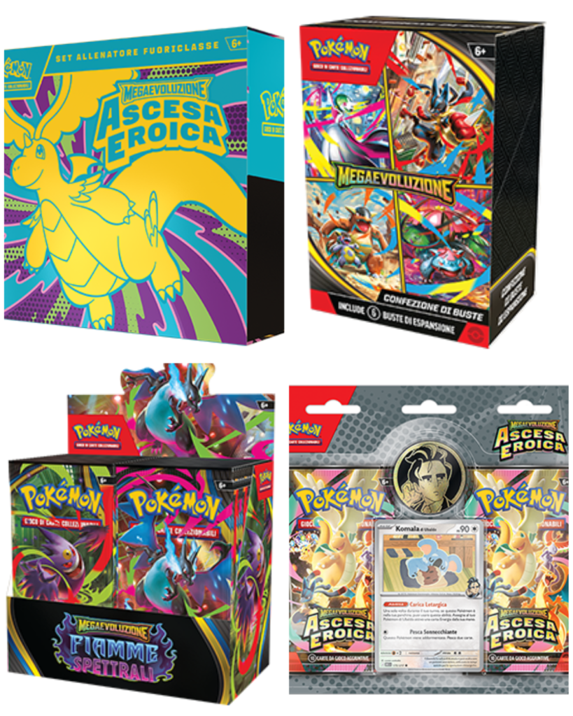 prodotti sealed Pokémon booster box Elite Trainer Box blister
