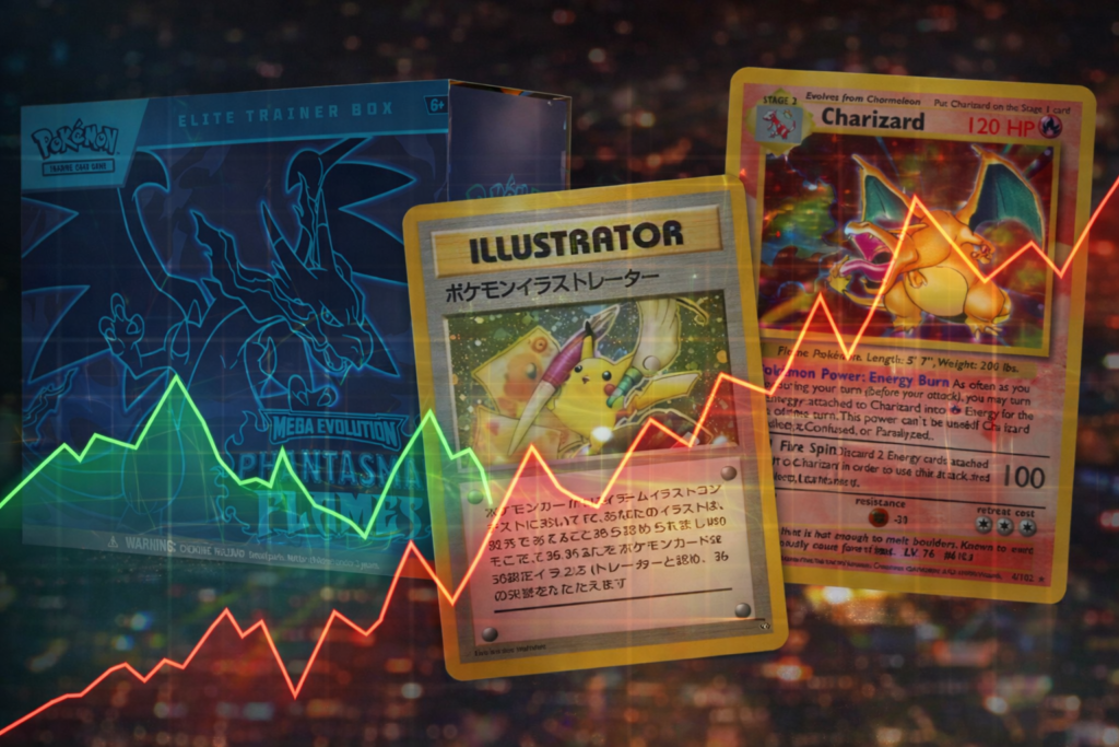 mercato carte pokemon investimento andamento valore tcg TCG come investimento