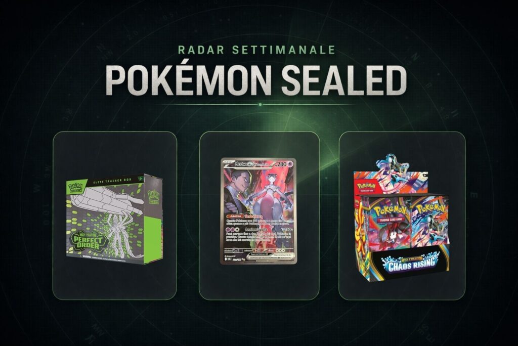 radar mercato Pokémon sealed