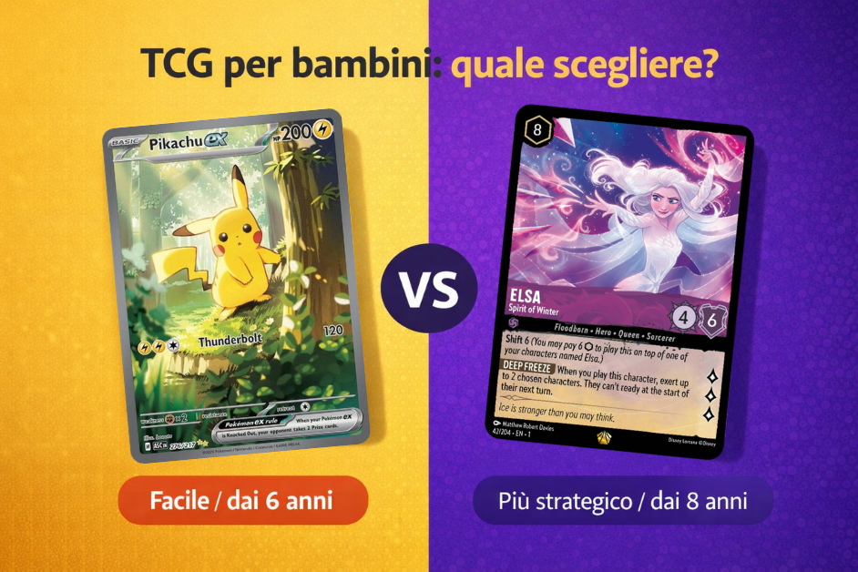 TCG per bambini quale gioco scegliere davvero