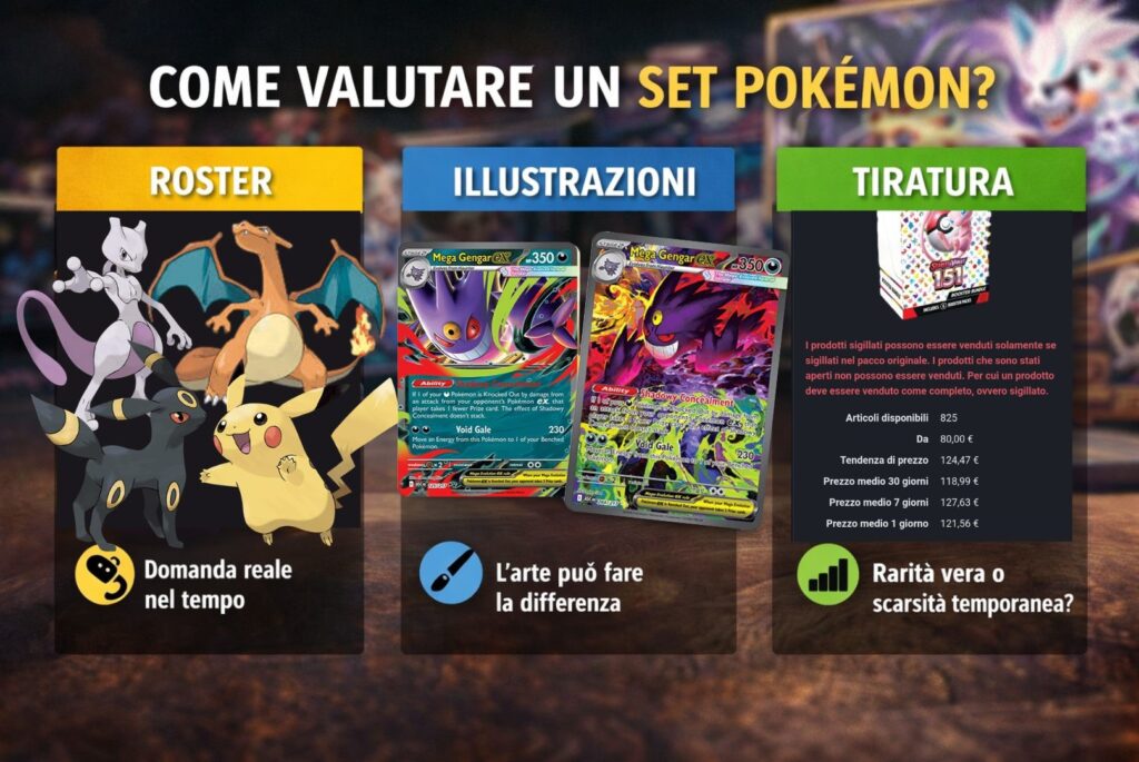 come valutare un setpokémon analisi roster illustrazioni tiratura