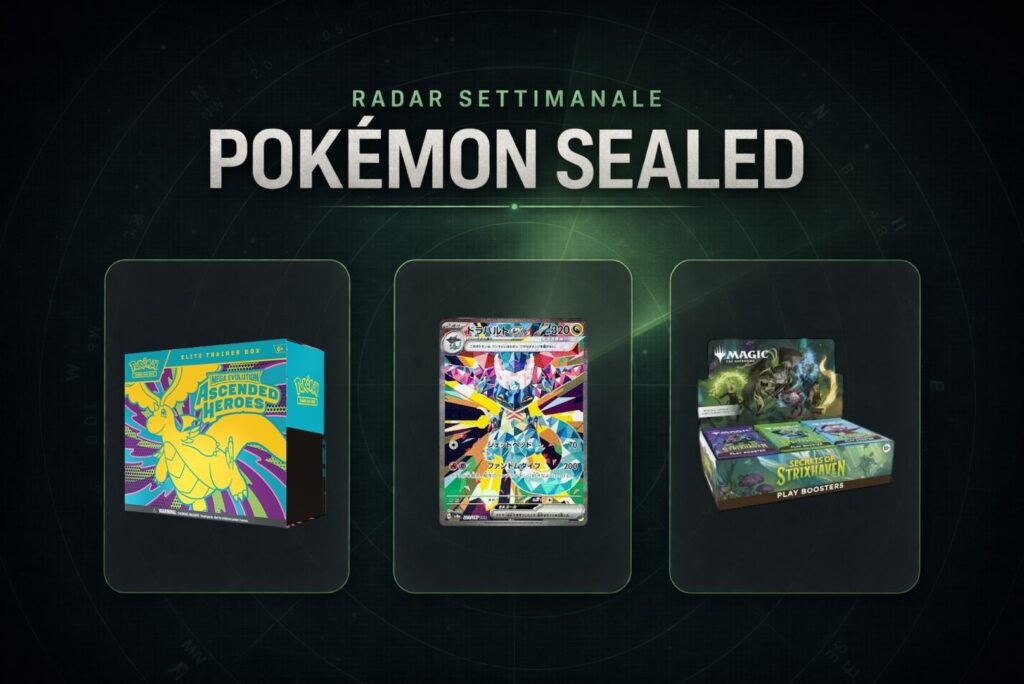 radar mercato Pokémon sealed