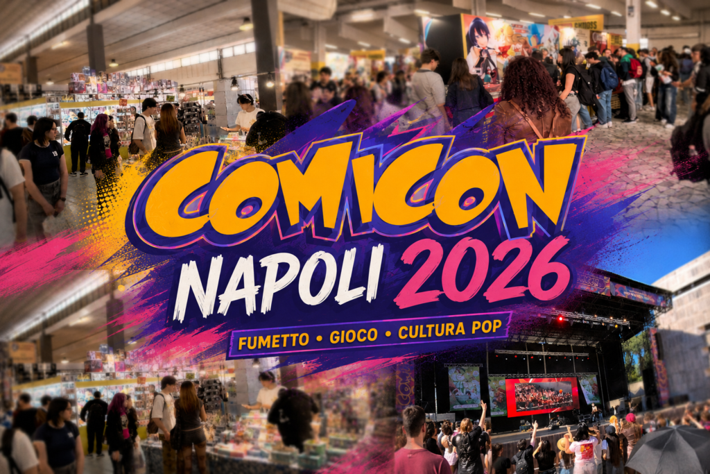 Padiglione carte Pokémon al Comicon Napoli 2026