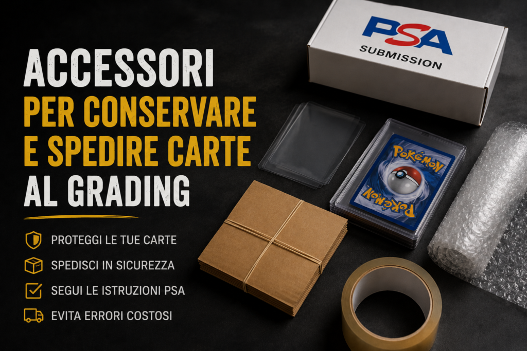 spedire carte al grading
