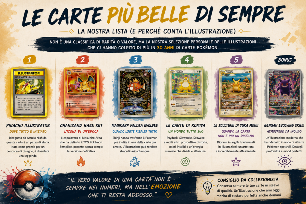carte più belle Pokémon di sempre: la nostra lista definitiva