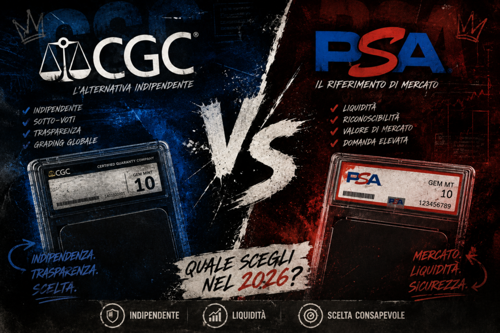 PSA vs CGC Quale scegli?