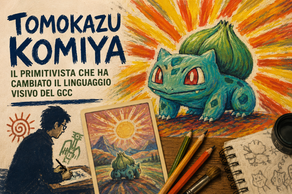 Tomokazu Komiya: il primitivista che ha cambiato il linguaggio visivo del GCC