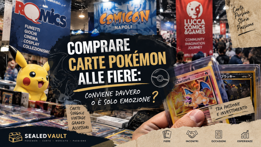 Comprare carte Pokémon alle fiere: conviene davvero o è solo emozione?