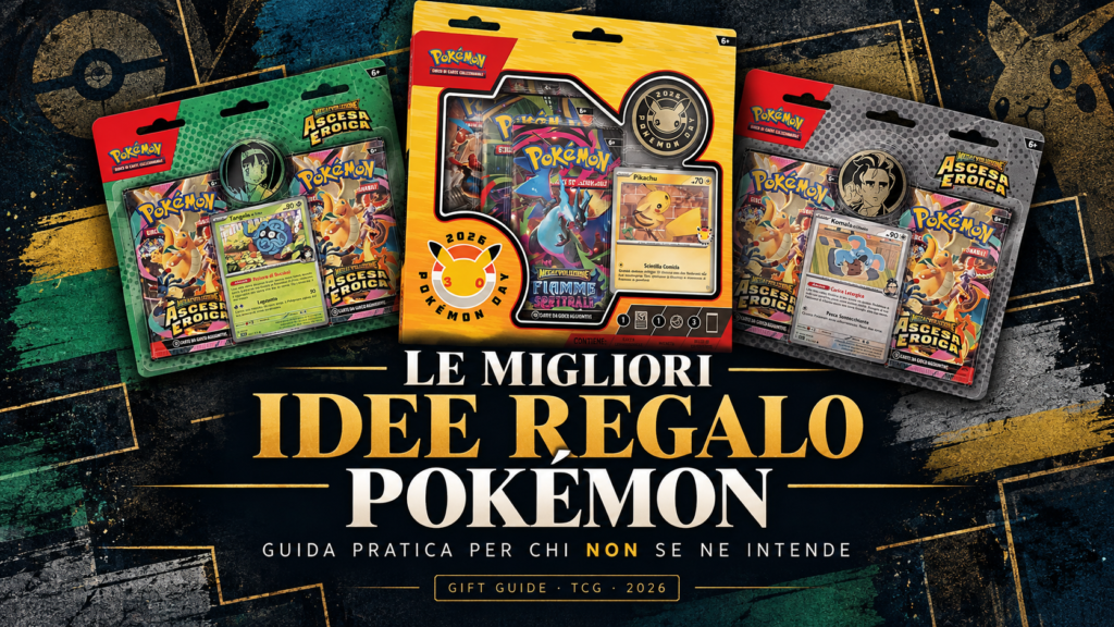 Idee regalo Pokémon con Collezione Pokémon Day, Erika e Ubaldo